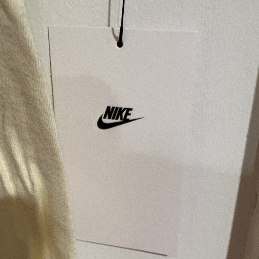 NWT- Nike Cream T-Shirt with Basketball Graphics - Picture 2 of 6